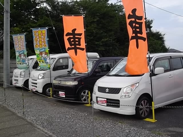 小型車両の展示